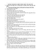 ĐƯỜNG LỐI KHÁNG CHIẾN CHỐNG PHÁP - MỸ