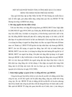 MỘT SỐ GIẢI PHÁP NHẰM TĂNG CƯỜNG HIỆU QUẢ CỦA HOẠT ĐỘNG THU BHXH THÀNH PHỐ HẢI DƯƠNG