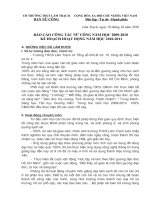 báo cáo nữ công 20/10