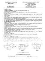 Tài liệu thi chuyên vật lí 9