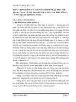 THỰC TRẠNG CÔNG TÁC KẾ TOÁN THÀNH PHẨM TIÊU THỤ THÀNH PHẨM VÀ XÁC ĐỊNH KẾT QUẢ TIÊU THỤ TẠI CÔNG TY CỔ PHẦN BÁNH KẸO HỮU NGHỊ