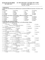 HSG 11 Quang Binh 1008-2009