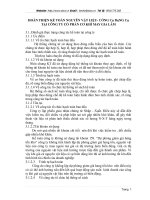 HOÀN THIỆN KẾ TOÁN NGUYÊN VẬT LIỆU- C¤NG Cô DôNG Cô  TẠI CÔNG TY CỔ PHẦN CƠ KHÍ MAY GIA LÂM