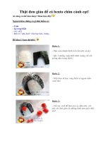 Thật đơn giản để có bento chim cánh cụt!