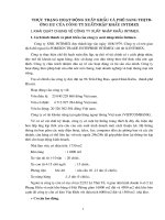 thực trạng hoạt động xuất khẩu cà phê sang thịtrường EU của công ty xuấtnhập khẩu intimex