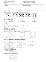 đề thi giua kì 1