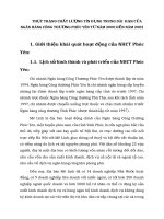 THỰC TRẠNG CHẤT LƯỢNG TÍN DỤNG TRUNG DÀI  HẠN CỦA NGÂN HÀNG CÔNG THƯƠNG PHÚC YÊN TỪ NĂM 2000 ĐẾN NĂM 2002