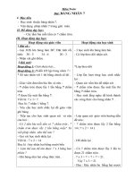 GIÁO ÁN 3-TUẦN 7