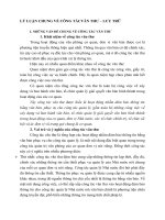 LÝ LUẬN CHUNG VỀ CÔNG TÁCVĂN THƯ – LƯU TRỮ