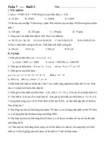 bài tập cuối tuần 7