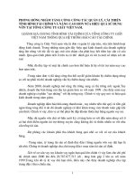 PHƯƠNG HƯỚNG NHẰM TĂNG CƯỜNG CÔNG TÁC QUẢN LÝ, CẢI THIỆN TÌNH HÌNH TÀI CHÍNH VÀ NÂNG CAO HƠN NỮA HIỆU QUẢ SỬ DỤNG VỐN TẠI TỔNG CÔNG TY GIẤY VIỆT NAM