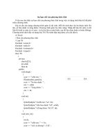 Sự hạn chế của phương thức tĩnh