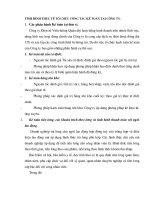 TÌNH HÌNH THỰC TẾ TỔ CHỨC CÔNG TÁC KẾ TOÁN TẠI CÔNG TY.