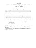 Giấy ủy quyền khiếu nại mẫu số 41