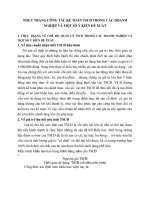 THỰC TRANG CÔNG TÁC KẾ TOÁN TSCĐ TRONG CÁC DOANH NGHIỆP VÀ MỘT SỐ Ý KIẾN ĐỀ XUẤT