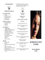 KẾ HOẠCH AN TOÀN CÁ NHÂN