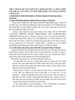 THỰC TRẠNG KẾ TOÁN KẾT QUẢ KINH DOANH VÀ PHÂN PHỐI LỢI NHUẬN TẠI CÔNG TY GIAO NHẬN KHO VẬN NGOẠI THƯƠNG (VIETRANS)