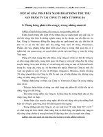 Một số giải  pháp đẩy mạnh hoạt động tiêu thụ