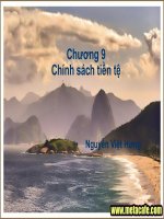 Chương 9.Chính sách tiền tệ