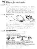 Distance, side and dimension