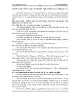 Công tác ván khuôn cột chống và sàn thao tác