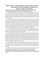 Một số nhận xét và kiến nghị nhằm nâng cao hiệu quả kiểm toán chi phí sản xuất trong kiểm toán báo cáo tài chính do công ty Vae thực hiện