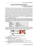 Ứng dụng công nghệ EMS trong nhắn tin liên mạng Internet - Điện thoại di động