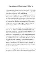 Cách khắc phục hiện tượng ngô không hạt