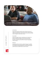 Successful Infrastructure Deployment at Florida State University