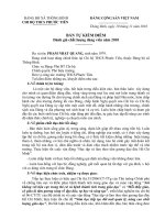 Bản tự kiểm điểm Đảng viên 2010