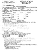 DE CUONG ON TAP VAT LY 6 - HKI