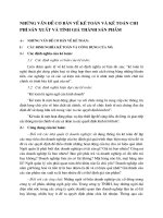 NHỮNG VẤN ĐỀ CƠ BẢN VỀ KẾ TOÁN VÀ KẾ TOÁN CHI PHÍ SẢN XUẤT VÀ TÍNH GIÁ THÀNH SẢN PHẨM