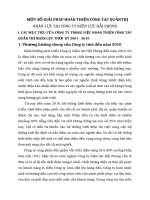 MỘT SỐ GIẢI PHÁP HOÀN THIỆN CÔNG TÁC QUẢNTRỊ NHÂN LỰC TẠI CÔNG TY ĐIỆN LỰC HẢI PHÒNG