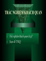 Trắc nghiệm khách quan