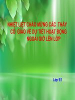 chủ điểm tháng 10