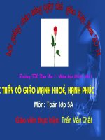 Nhân số thập phân với số thập phân