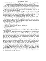 Tiểu sử Nguyễn Bá Ngọc