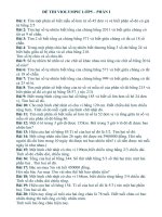 ĐỀ THI VIOLYMPIC LỚP 5 - PHẦN I