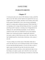 LUYỆN ĐỌC TIẾNG ANH QUA TÁC PHẨM VĂN HỌC-JANE EYRE CHARLOTTE BRONTE Chapter 17