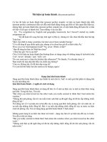 thì hiện tại hoàn thành