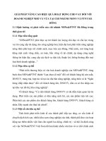 GIẢI PHÁP NÂNG CAO HIỆU QUẢ HOẠT ĐỘNG CHO VAY ĐỐI VỚI DOANH NGHIỆP NHỎ VÀ VỪA TẠI CHI NHÁNH NHNN VÀ PTNT HÀ ĐÔNG