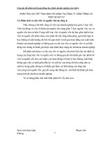 PHÂN TÍCH CHI TIẾT TÌNH HÌNH TÀI CHÍNH TẠI CÔNG TY CÔNG TRÌNH VÀ THIẾT BỊ VẬT TƯ