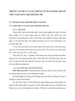 NHỮNG VẤN ĐỀ LÝ LUẬN CHUNG VỀ XUẤT KHẨU ĐỒ GỖ VIỆT NAM SANG THỊ TRƯỜNG MỸ