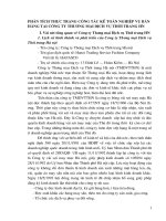 PHÂN TÍCH THỰC TRẠNG CÔNG TÁC KẾ TOÁN NGHIỆP VỤ BÁN HÀNG TẠI CÔNG TY THƯƠNG MẠI DỊCH VỤ THỜI TRANG HN