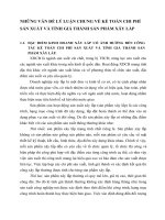 NHỮNG VẤN ĐỀ LÝ LUẬN CHUNG VỀ KẾ TOÁN CHI PHÍ SẢN XUẤT VÀ TÍNH GIÁ THÀNH SẢN PHẨM XÂY LẮP