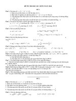 Đề ôn tập kì I lớp 12 năm 2010