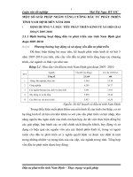 MỘT SỐ GIẢI PHÁP NHẰM TĂNG CƯỜNG ĐẦU TƯ PHÁT TRIỂN TỈNH NAM ĐỊNH ĐẾN NĂM 2010