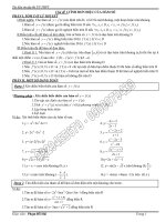 Tài liện ôn thi tốt nghiệp TNPT năm 2013 - 2014 (hay)