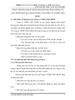 THỰC TRẠNG HẠCH TOÁN DOANH THU BÁN HÀNG VÀ XÁC ĐỊNH KẾT QUẢ BÁN HÀNG TẠI CÔNG TY TNHH VIỆT BÌNH