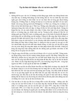Tự do hóa tài khoản vốn và vai trò của IMF 